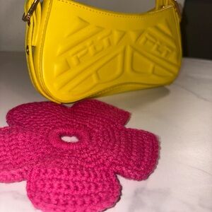 Tiny Pale Yellow Handbag